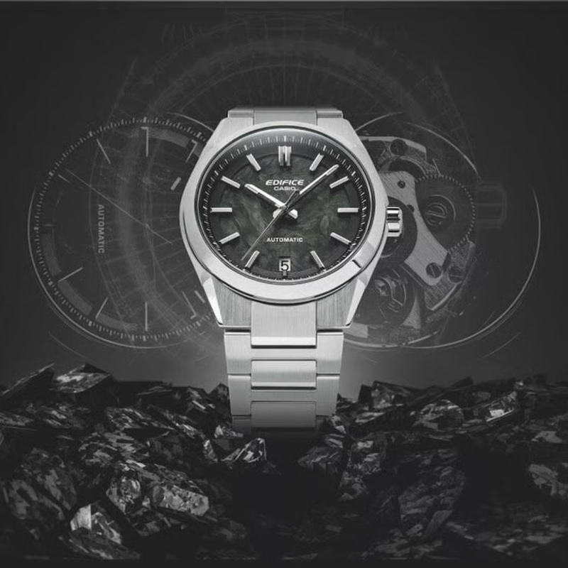 Casio Edifice Automatic Unique Forged Carbon Dial Men's Watch- EFK-100CD-7A